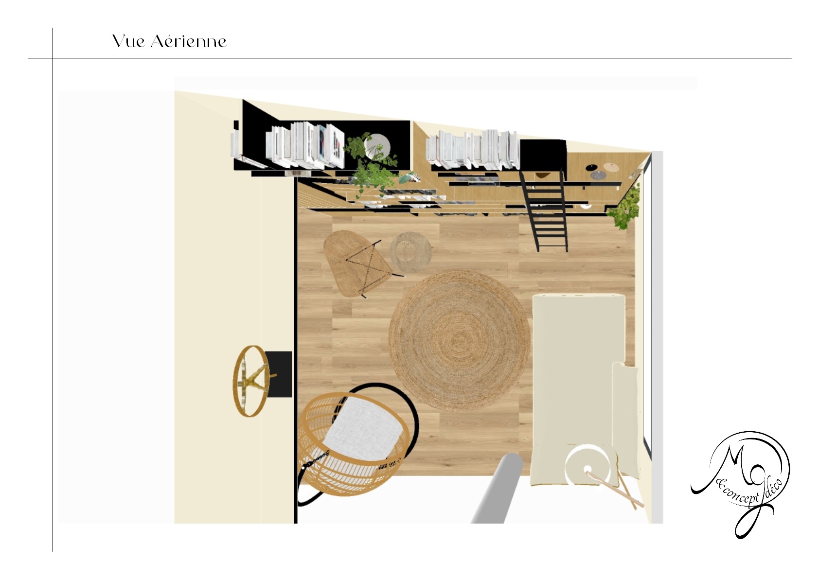 bibliotheque-vue-aerienne salle de bain MGconcept48