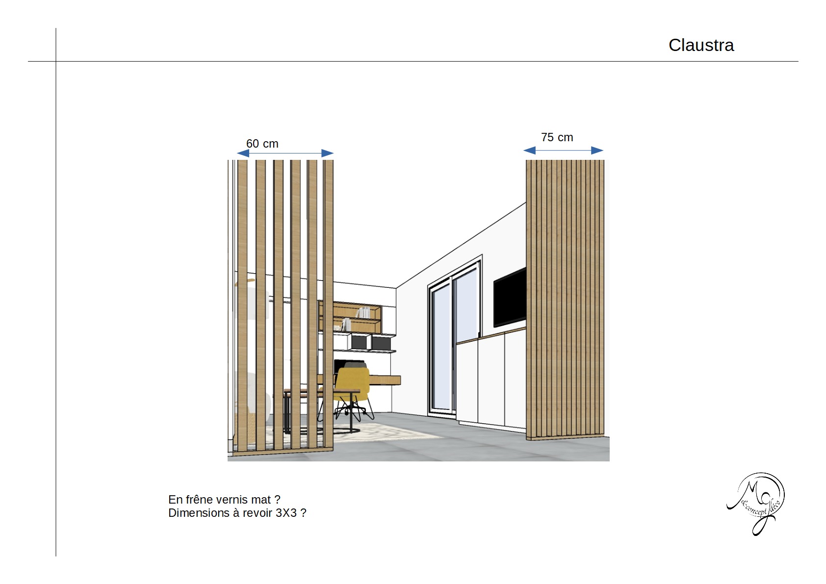 claustra salle de bain MGconcept48