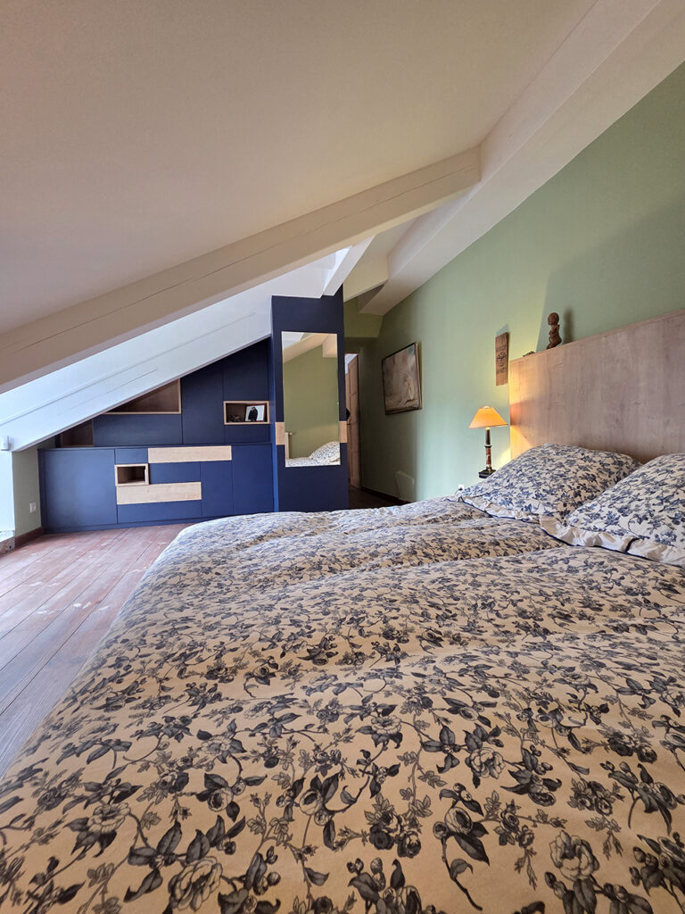 Aménagement d’une chambre sous pente