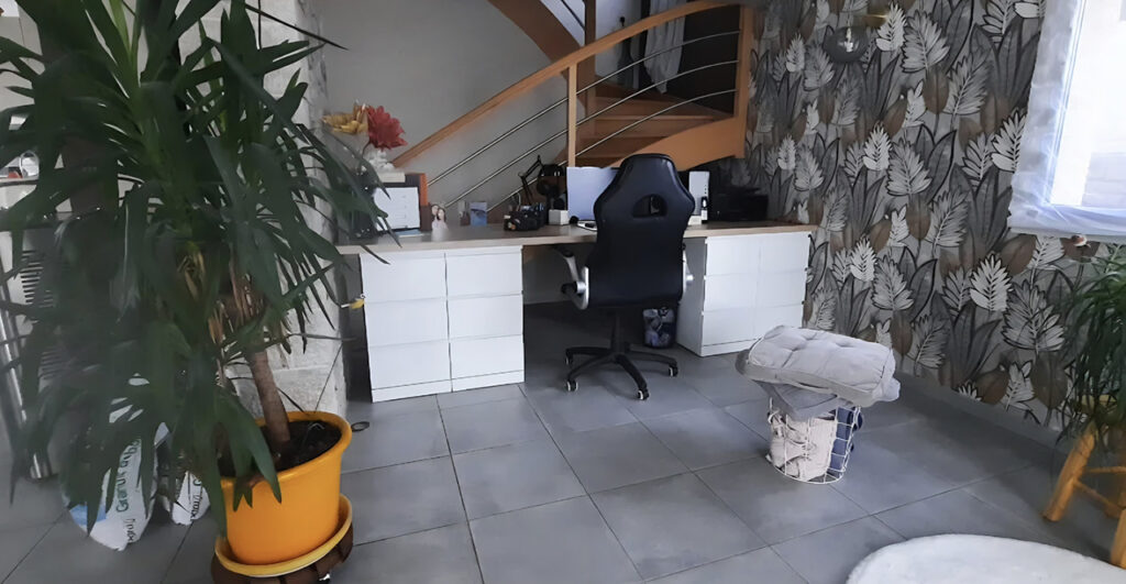 Aménagement d’une pièce de vie : salon, salle à manger et bureau MG CONCEPT 48
